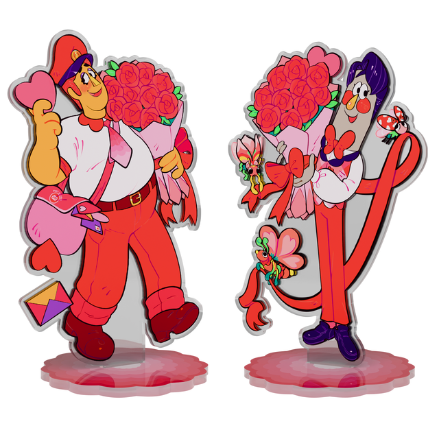 “Mail-in-Times Day Coworker Bundle” Acrylic Standee's