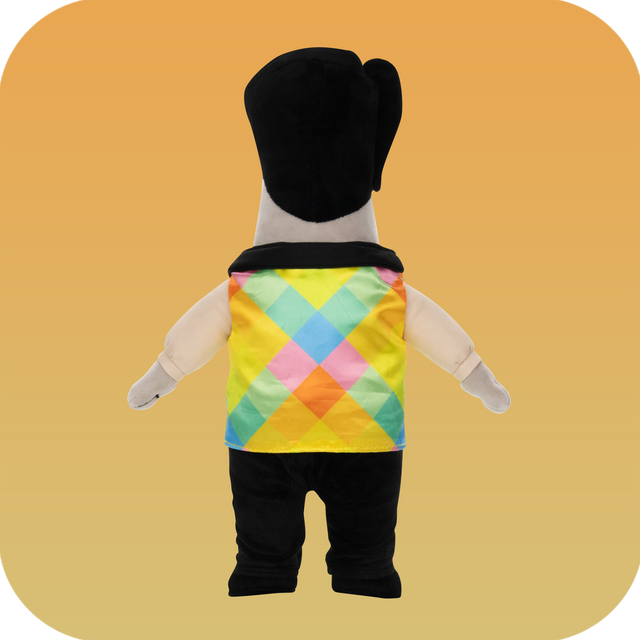 Frank Plush (with Springtime Pin)