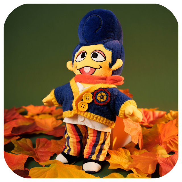 Wally Plush (with Springtime Pin)