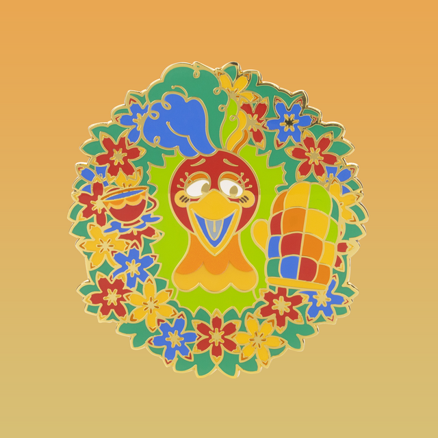 Poppy "Buds in Blossom" Badge