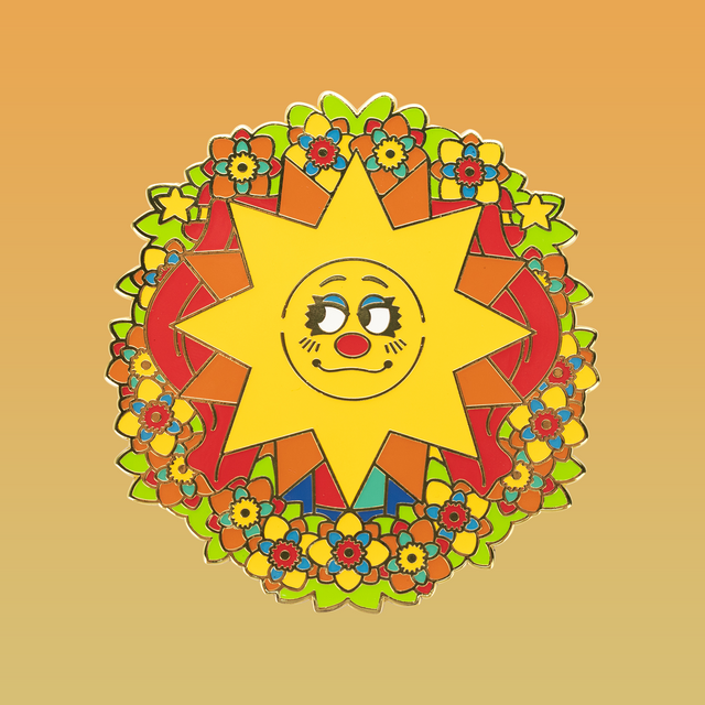 Sally "Buds in Blossom" Badge