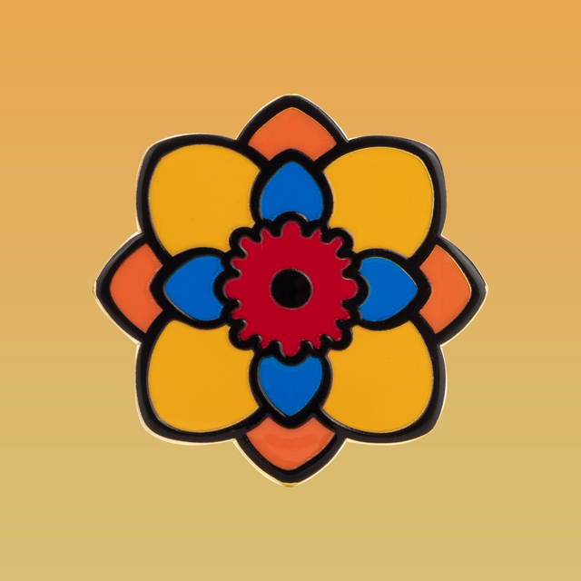 Sally Plush (with 1" Springtime Pin)