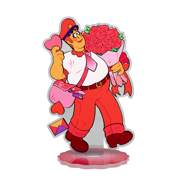 “Mail-in-Times Day Eddie” Acrylic Standee
