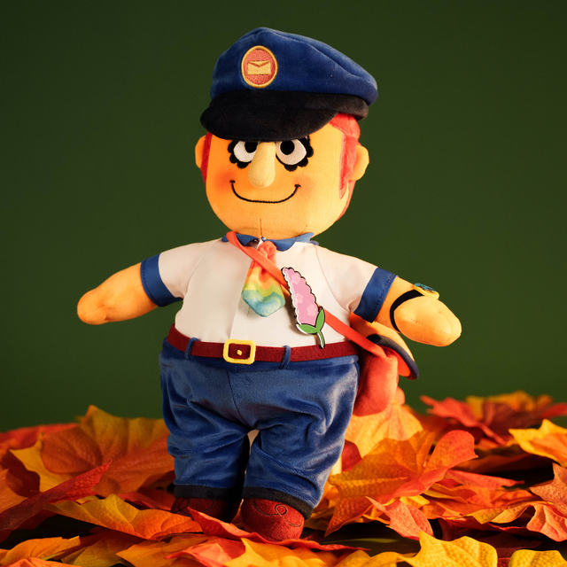 Eddie Plush (with 1" Springtime Pin)