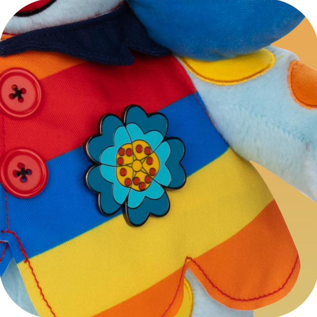 Barnaby Plush (with Springtime Pin)