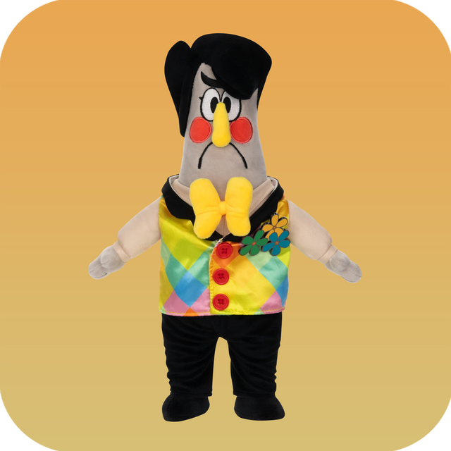 Frank Plush (with Springtime Pin)