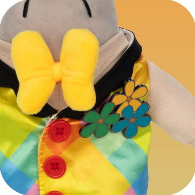 Frank Plush (with Springtime Pin)