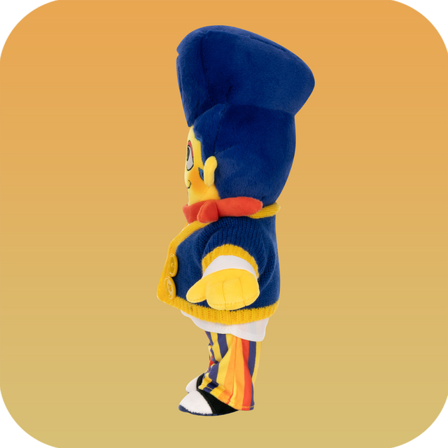 Wally Plush (with Springtime Pin)